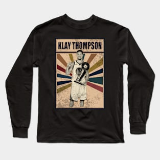 Golden State Warriors Klay Thompson Long Sleeve T-Shirt